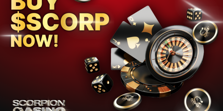Daily Rewards Based on Casino Performance – $SCORP Presale Crosses $2.8M Ahead of Exchange Listing