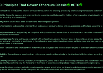 The 10 Principles That Govern Ethereum Classic – Etherplan