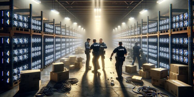 LAPD Recovers $6.9 Million Worth of Stolen Bitcoin Mining Rigs, Suspects in Custody