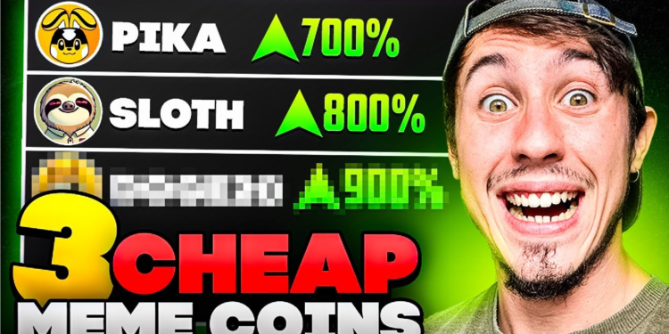 Top 5 Meme Coins That Might 10X Your Money – $PIKA, $SHIB, $DOGE20, $BOME, $SLOTH