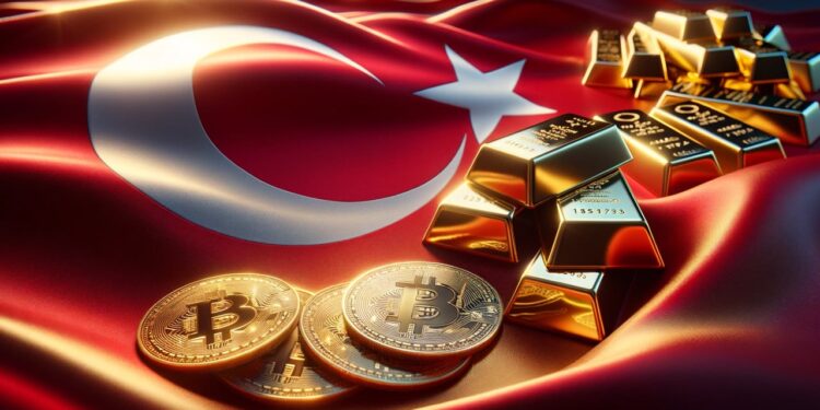 Turkish Citizens Seek Refuge in Gold and Stablecoins Amid Surging 67% Inflation Rate