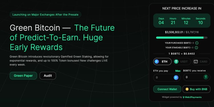 Analyst Predicts Bitcoin Will Hit $150,000 by 2025 as Green Bitcoin is Backed to Explode