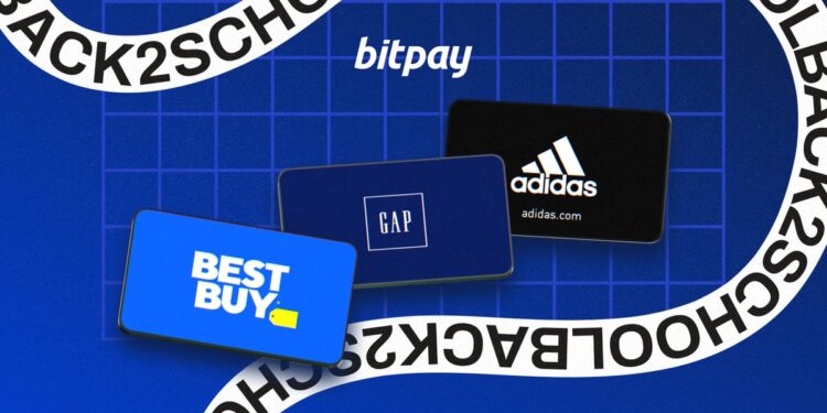 Gear Up for Back to School with Crypto-Powered Gift Cards