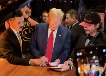 Donald Trump Makes Historic Bitcoin Payment At PubKey