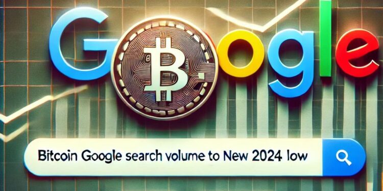 Bitcoin Google Search Volume Falls To New 2024 Low — What’s Happening?