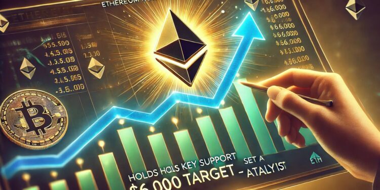 Ethereum Holds Key Support To Set A $6,000 Target – Analyst