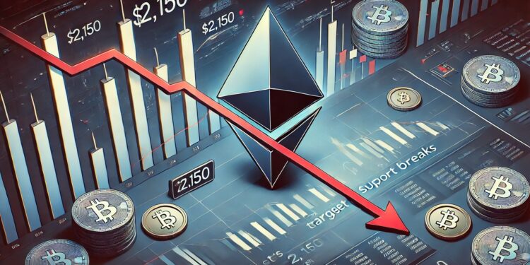 Ethereum Faces ‘Sell-Off Risk’ If It Loses $2,300 Resistance – Analyst
