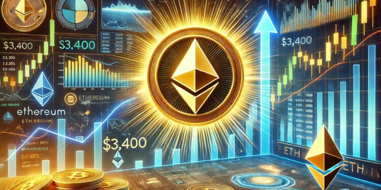 Ethereum Could Target $3,400 Once It Breaks Above Bullish Pattern – Details