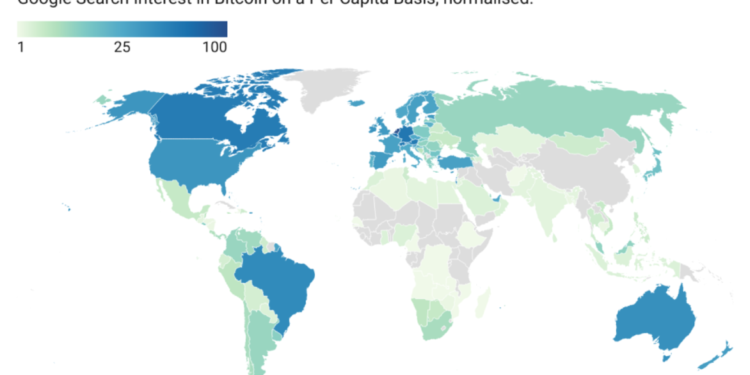The Bitcoin Popularity Index (BPI) – A Measure of Bitcoin Interest Around The World