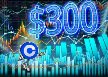 Coinbase stock breaks $300 for first time since 2021