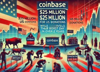 Coinbase Unveils $25M For Political Donations As Stocks Suffer Worst Day In Over Two Years