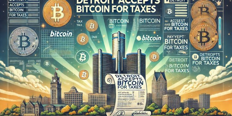 Detroit Becomes Largest US City To Accept Bitcoin And Crypto For Tax Payments