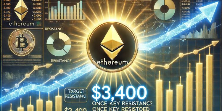Ethereum Analyst Sets $3,400 Target Once ETH Breaks Key Resistance – Details