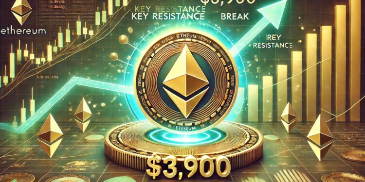 Ethereum Eyes $3,900 – Key Resistance Break Could Spark A Surge