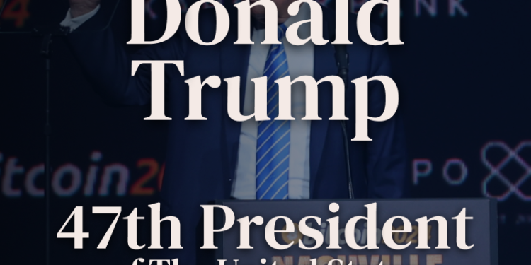 Pro-Bitcoin Donald Trump Becomes the 47th President of the United States