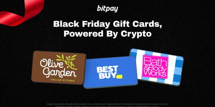 Shop Smart This Black Friday and Cyber Monday with Crypto-Powered Gift Cards