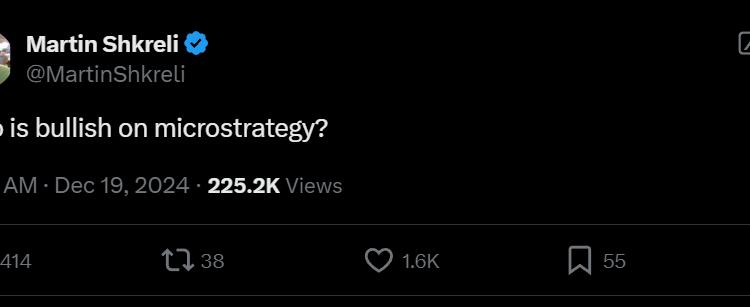 Martin Shkreli Loads Up MicroStrategy Shorts: Will Pharma Bro Beat Saylor?