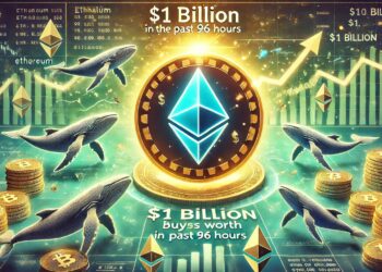 Ethereum Whales Bought $1 Billion ETH In The Past 96 Hours – Details