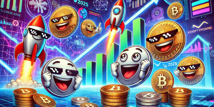 Beste Meme Coins für 2025? Diese beiden Coins haben Potenzial