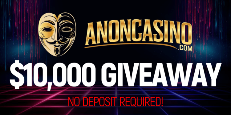 AnonCasino.com Unveils $10,000 Crypto Giveaway – A Chance to Win Big