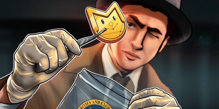 SEC says memecoins aren’t securities, but fraud will still be policed