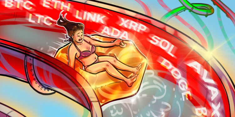 BTC, ETH, XRP, BNB, SOL, DOGE, ADA, LTC, LINK, AVAX