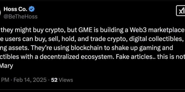 GameStop Crypto Reserve Could Spur Bullrun Like 2021: Gaming Is Secret Bull Run Catalyst