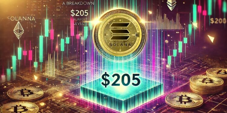 ‘Solana Breakdown Fails’ – Holding $205 Is Crucial To Trigger a Push Higher