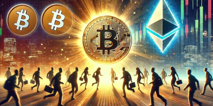 Retail Flees Bitcoin, But XRP, Ethereum Enjoy Adoption