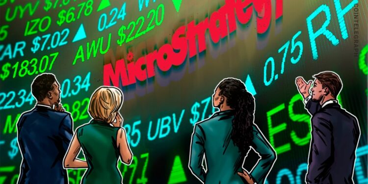 MSTR stock pops 15% following Bitcoin weekend rally