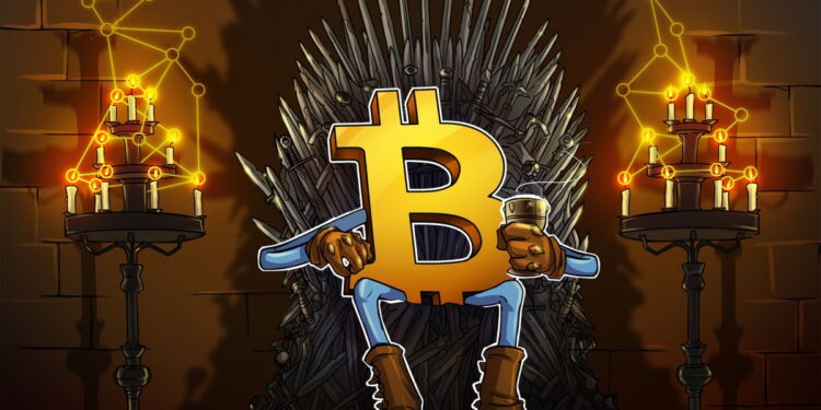 Bitcoin dominance hits new highs, alts fade: Research
