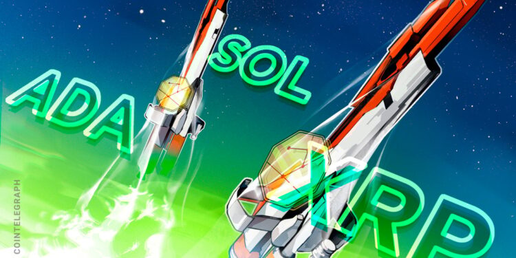 ADA, SOL, XRP rally after Trump’s crypto reserve announcement
