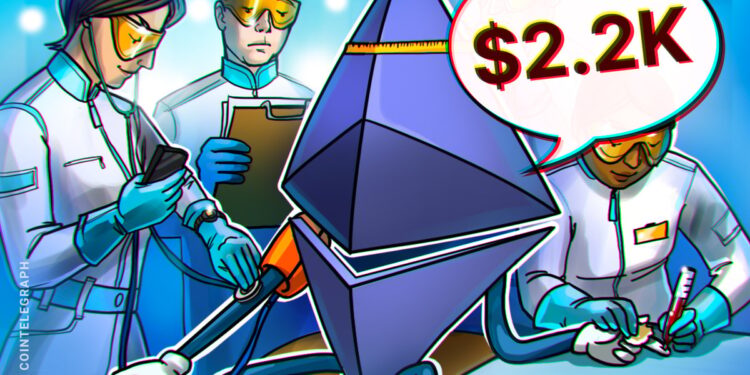 Ethereum (ETH) price pinned below $2.2K — Here’s why