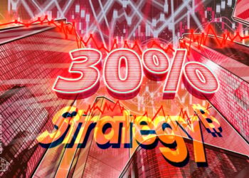 Strategy shares down 30% since Saylor’s Forbes cover