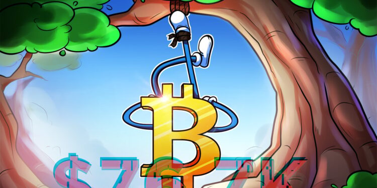 4 signs that $76.7K Bitcoin is probably the ultimate low