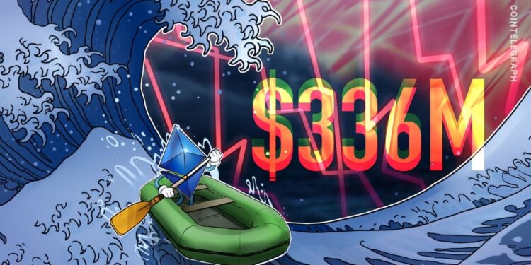 ETH falling by 20% may trigger $336M in DeFi liquidations — Web3 exec