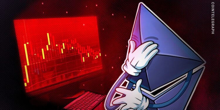 Ethereum price down almost 50% since Eric Trump’s ‘add ETH’ endorsement