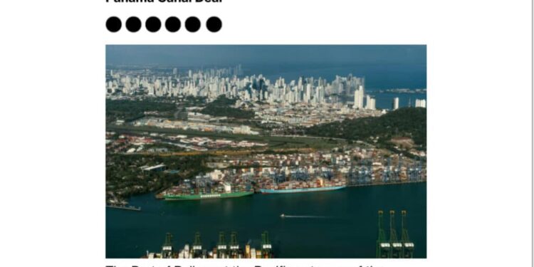 Blackrock Now Owns The Panama Canal, Should You Worry?