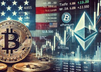 Bitcoin & Ethereum Move In Lockstep With US Stocks As Tariff Concerns Weigh On Markets