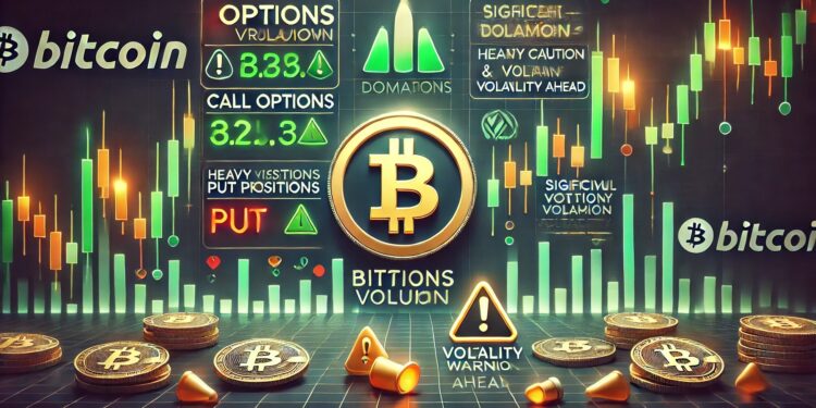 Bitcoin Options Market Shows Bullish Bias – Heavy Put Positions Signal Caution, Volatility Ahead