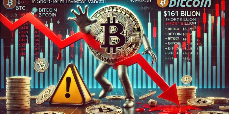 $161 Billion In Bitcoin Short-Term Investor Capital Vanishes – Will This Weaken The Market?