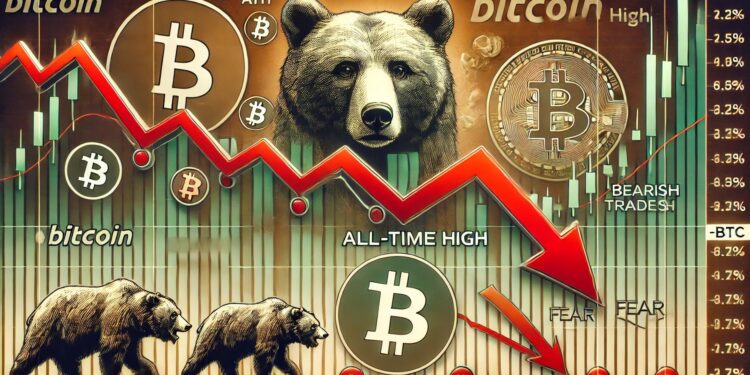 Bitcoin Sentiment Drops To Pre-Rally Levels As Traders Turn Bearish Post-ATH