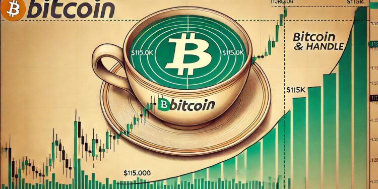 Bitcoin Cup And Handle Breakout Stalls Below $115K Goal, Analyst Notes