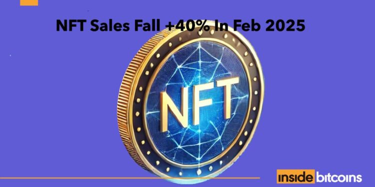 NFT Sales Plunge In February, Down +40% From January 2025