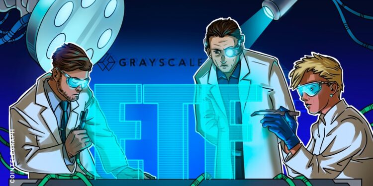 Grayscale files S-3 for Digital Large Cap ETF