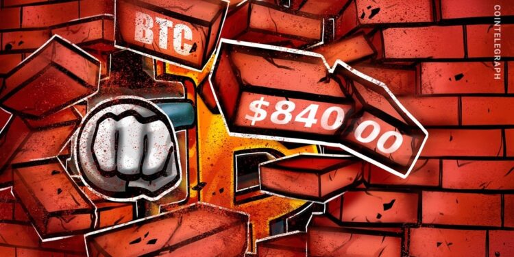 Bitcoin may hit a wall at $84K if bullish conditions don’t pick up: CryptoQuant