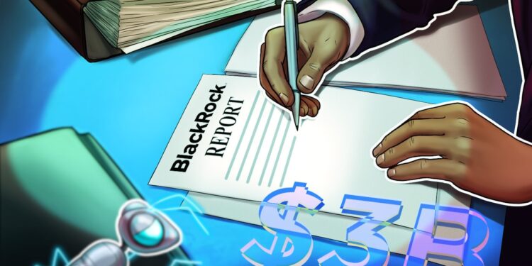 BlackRock reports $3B in digital asset inflows during Q1