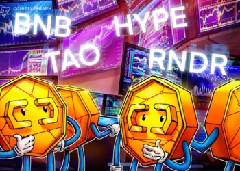 Bitcoin prepares for launch from $85K, BNB, HYPE, TAO and RNDR could follow