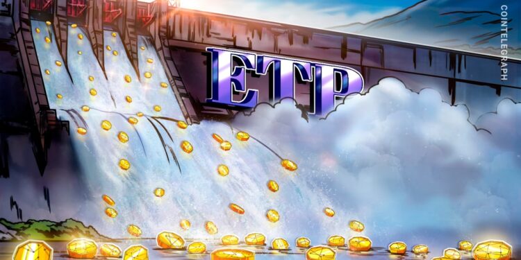 Crypto ETPs hit 3rd-largest inflows on record at $3.4B — CoinShares