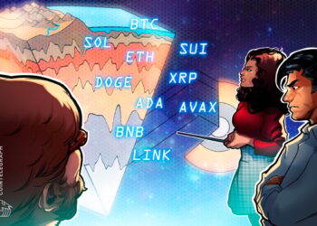 BTC, ETH, XRP, BNB, SOL, DOGE, ADA, SUI, LINK, AVAX